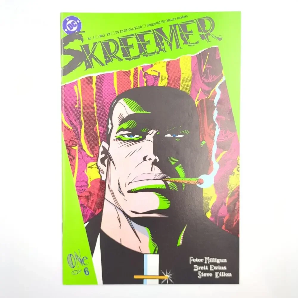 SKREEMER Lot of 5 Issues #1-5 DC Comics Bronze Age Peter Milligan